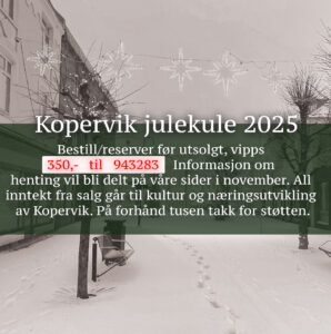 kopervik julekule bestilling