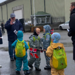 Skolespirer sjarmerte cruisegjestene i senk